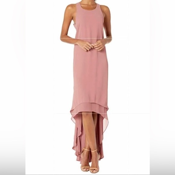 NWOT BCBG MAXAZRIA Dacey High Low Dress Size L - Picture 1 of 10